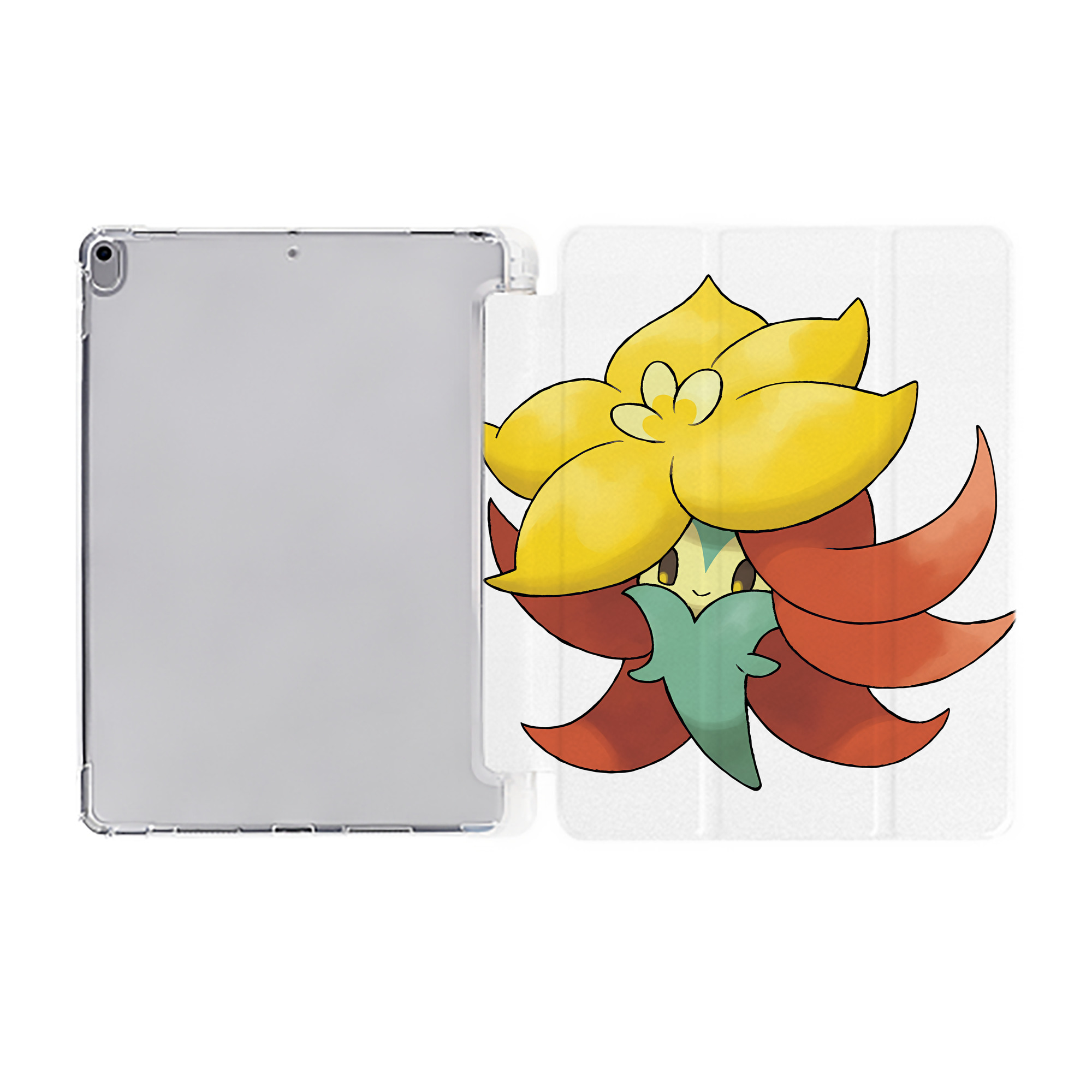 （画像用） ポケットモンスター Pokémon IPad ケース ペン収納付き 三つ折りスタンド PUレザー×シリコン 対応機種9.5/10.5/10.9インチ